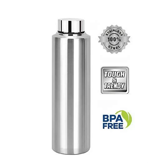 Litre Stainless Steel Bullet Vacuum Flask Hours Hot Cold At