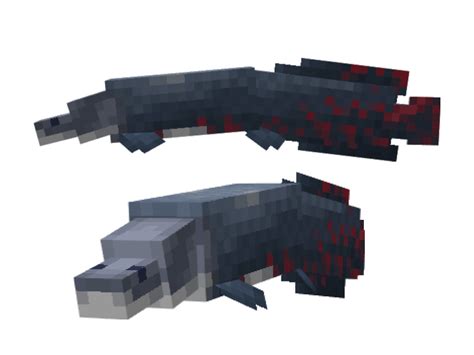 Minecraft Raw Fish Pixel Art