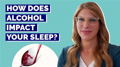 How Does Alcohol Impact Your Sleep Youtube