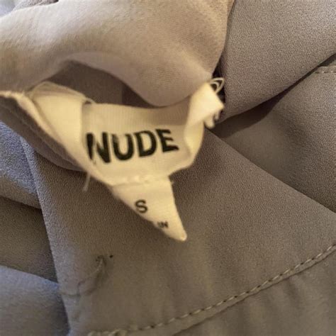 Nude Women S Blue Playsuit Romper Depop