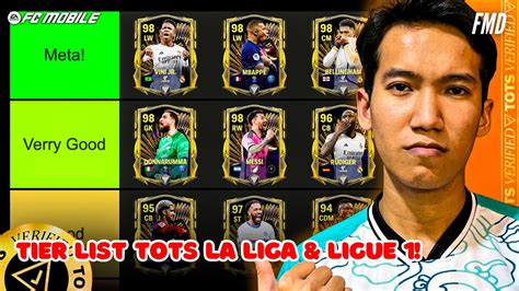 Tier List TOTS La Liga Ligue 1 Di FC Mobile Kartu TOTS Terbaik Versi