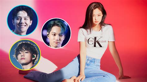 Jennies Rumored Dating Partners Exo Kai Bigbang G Dragon And Bts V