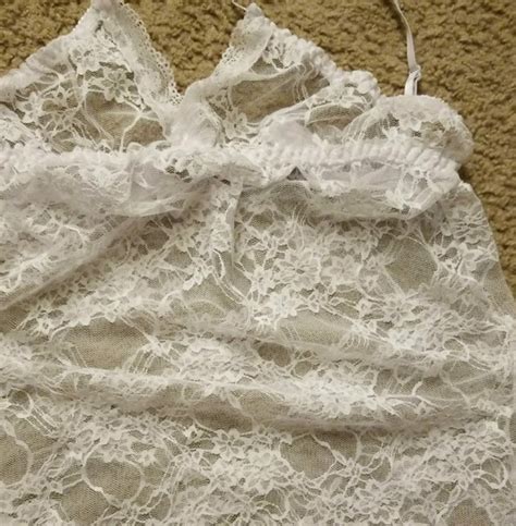 Intimates Sleepwear Sexy White Lace Longdress Babydoll Lingerie Sets Poshmark