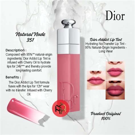 Jual Dior Lip Tint Natural Nude 351 Original Di Seller Supermart Market Cengkareng Timur Kota