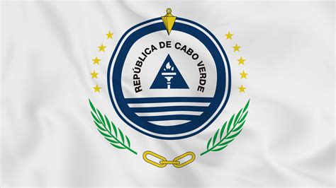 National Emblem Coat Of Arms Or Symbol Of Republic Of Cabo Verde Cape