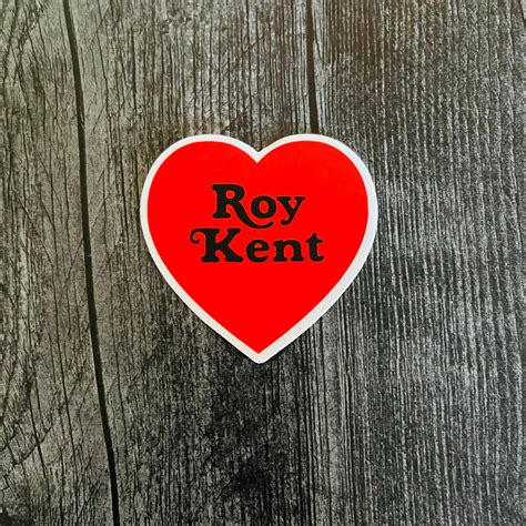 Repop Ts Roy Kent Red Heart Ted Lasso Sticker Valentines Day