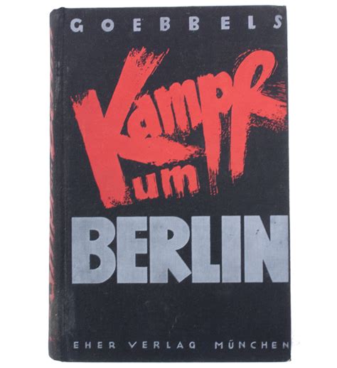 Book Goebbels Kampf Um Berlin 1940