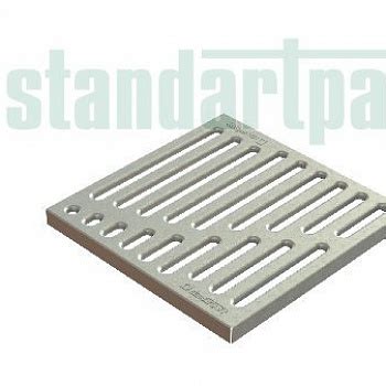 Решетка водоприемная к дождеприемнику Basic РВ-28.28 штампованная ...