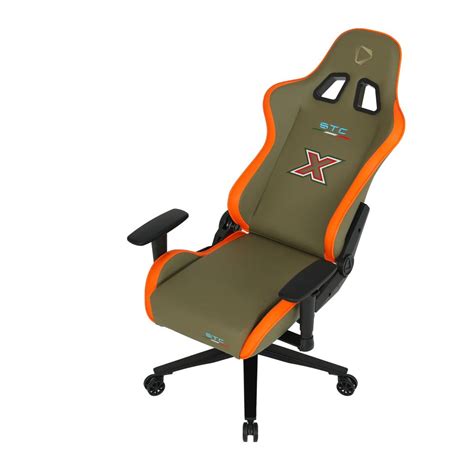 ONEX STC X Hardcore Gaming Chair Sian Green Orange ONEX STC X P SGO