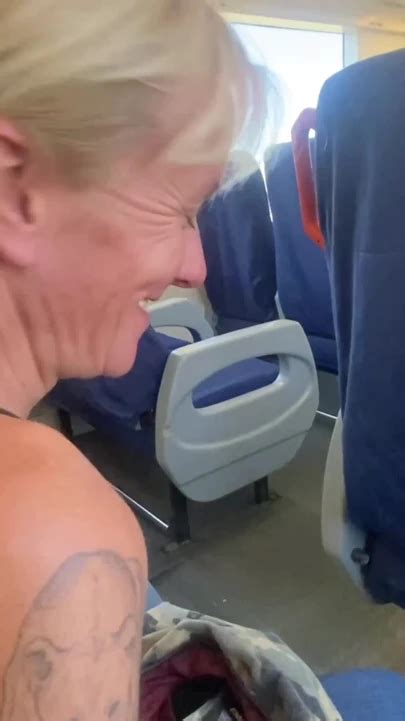 Memorable Moment From Accidental Sex On The Train Handjob And Cumshot
