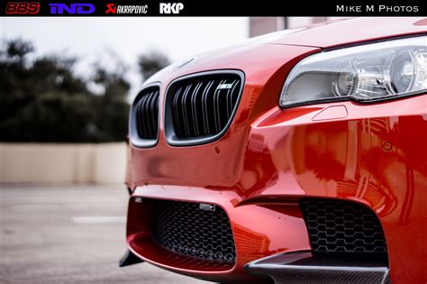 Stunning Sakhir Orange Bmw M5 Poses Underground Autoevolution