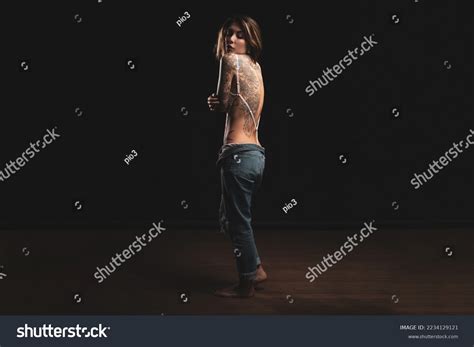 Sexy Woman Studio Portrait White Lingerie Stock Photo 2234129121 Shutterstock