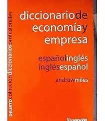 DICCIONARIO DE ECONOMÍA y Empresa Español Ingles Ingles Español EUR