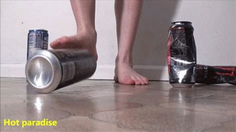 Objects Crushing Several Cans Plastic Bottles And A Large Box Prisca Calista WMV Hot