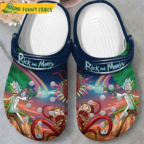 Rescue Alien Rick And Morty Crocs Clog Shoes Discover Comfort And