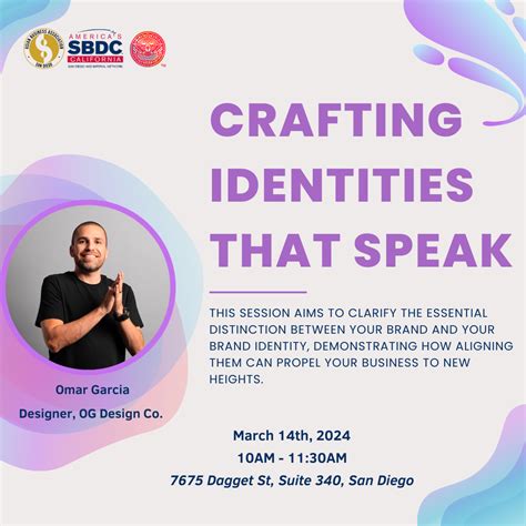 Crafting Identities That Speak Workshop | ABASD