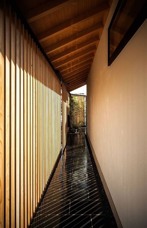 House In Higashi Hirano Leibal Modern Architecture Interior Bamboo