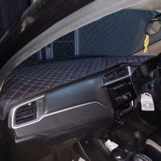 Jual Alas Dashboard Kulit Premium Model Wajik Mobil Brio