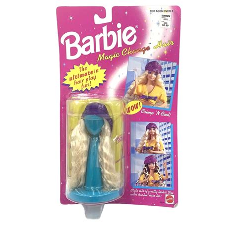 Barbie Magic Change Hair Blonde Purple 68090 BlondePurple BarbiePedia