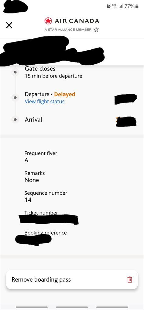 Frequent flyer code A : r/aircanada