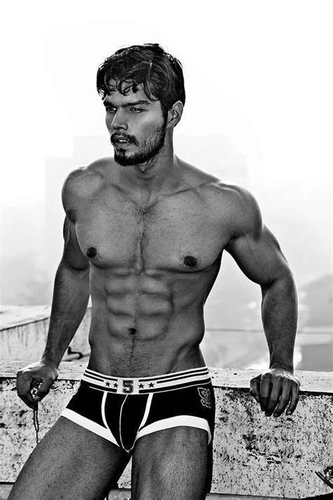 Shirtless Bollywood Men Hot Indian Male Model In Bulging Briefs Six Pack Abs Maybe Eight