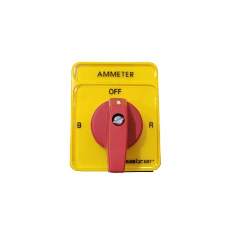 Salzer A Ammeter Selector Switch Off R Y B Shopee Malaysia