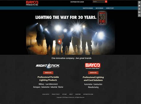 bayco products yellowwebmonkey web design
