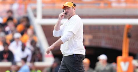 Four Downs With Josh Heupel Is Tennessee More Prepared For Georgia