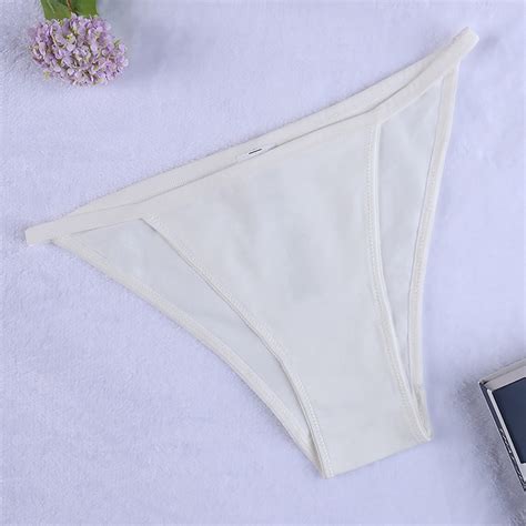 Snowsong Womens Underwear Hot 2024 Women S Comfortable Breathable Sexy Solid Low Waist Hollow