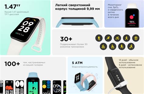 Фитнес - браслет Redmi Smart Band 2 (чёрный)