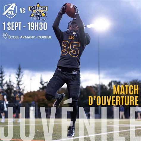 Ouverture Saison De Football Scorpions 2023