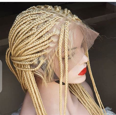 Blonde Box Braided Wig Etsy