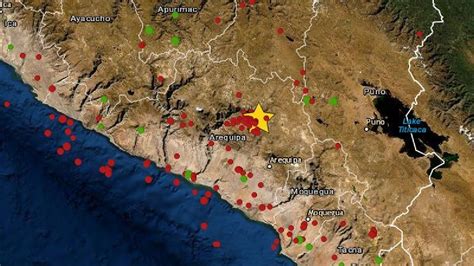 Arequipa Un Sismo De Magnitud 35 Remeció La Región Esta Mañana Rpp Noticias