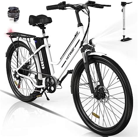 Hitway Electric Bike For Adults X Fat Tire Electric Mountain