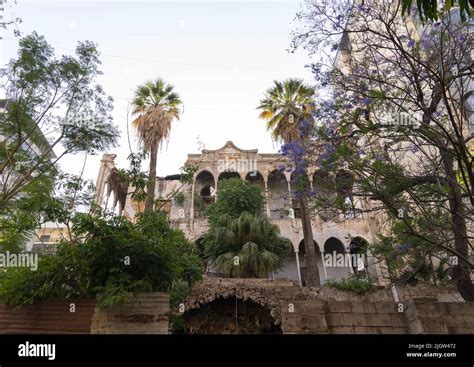 Old Abandoned Lebanese Palace Beirut Governorate Beirut Lebanon