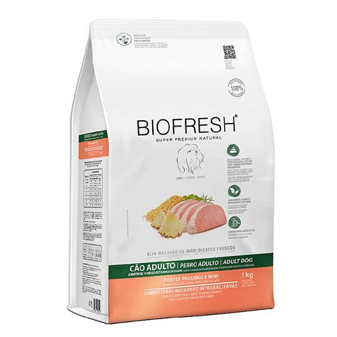 Biofresh Lombo E Abacaxi - Biofresh Cães Adultos Raças Mini e Pequenas Lombo e Abacaxi 1kg - O seu ...