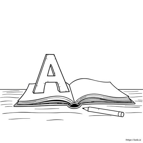 letter coloring pages 5
