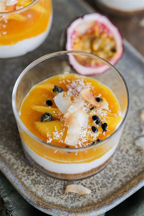 Coconut Mango Passion Fruit Trifle Pick Up Limes