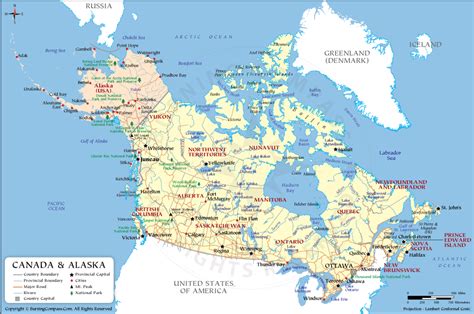 alaska  canada map map  alaska  canada