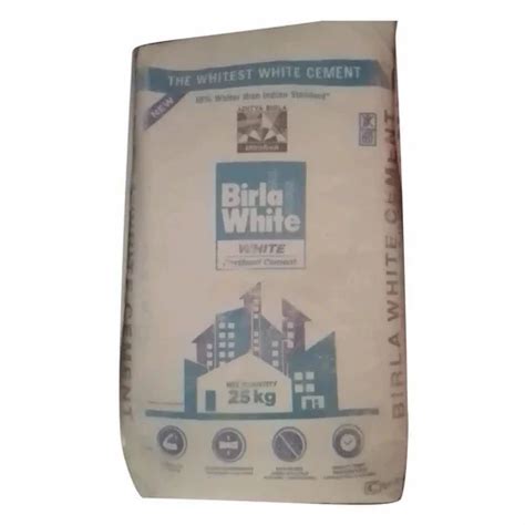 Kg Birla White Portland Cement At Rs Bag Birla White Cement In