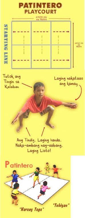 pinoy games patintero instructions poster pinochle card game rules