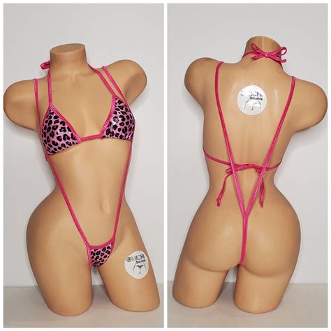 Pink And Black Leopard Print With Hot Pink Trim Medium Coverage Top Y