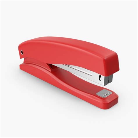 3D Red Stapler - TurboSquid 1849152