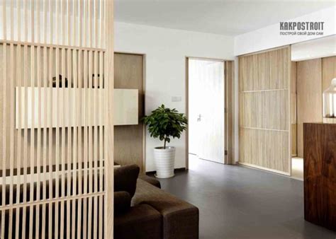 Какие бывают перегородки в комнате для зонирования и фотографии ...