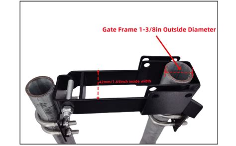 Amazon.com: Chain Link Fence Double Gate Latch for 1-3/8" Gate Frame
