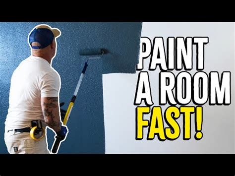 10 Steps Painting A Room FAST And EASY YouTube