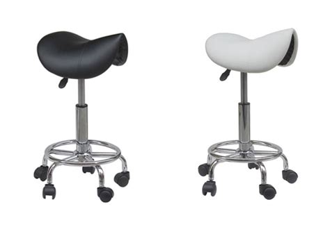 Saddle Stool with Wheels • GrabOne NZ