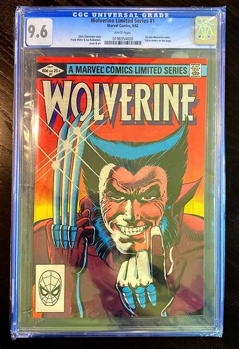 Wolverine 1 Frank Miller Cover Cgc 96 Comic Books Bronze Age