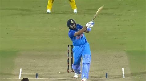 Ind Vs Aus Rohit Sharma Becomes Leading Six Hitter In T20is