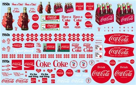 Coca Cola Decal Pack By Polar Lights Kits